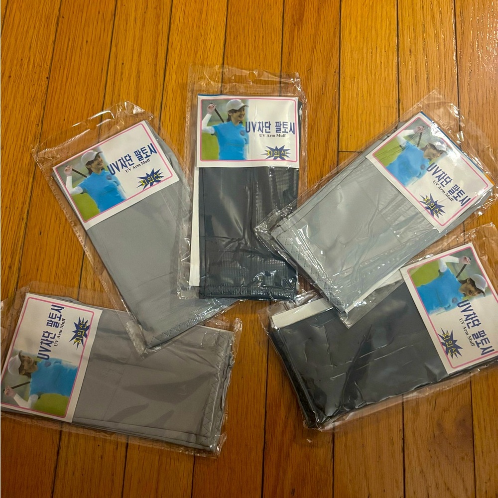 Basketball compression arm sleeves